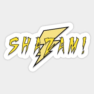 Shazam! T-Shirt Sticker